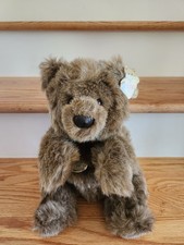 Vintage 12" Gund Collectors Classic Brown Teddy Bear 1988 With Original Tags Toy