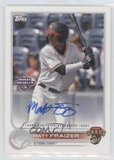 2022 Topps Pro Debut Auto Matt Fraizer #PD-184 Auto he4