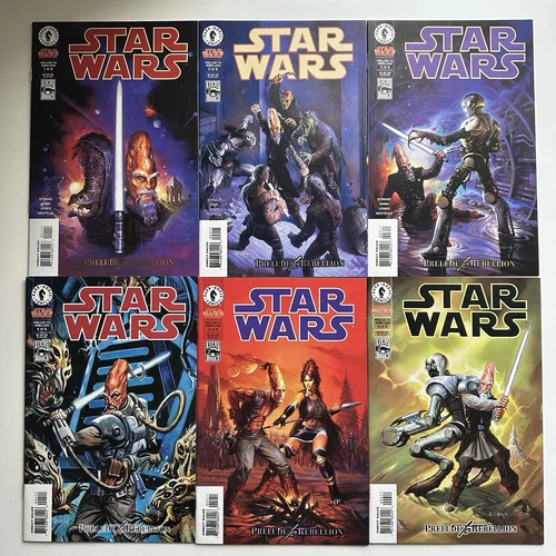 Dark Horse Comics Star Wars #1 2 3 4 5 6 Prelude to Rebellion NM 1998