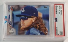 2020 Topps SP Variation Dustin May #235 ROOKIE PSA 9