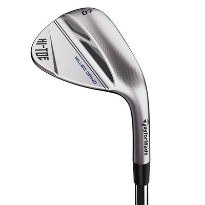 NEW TaylorMade Hi-Toe 3 Chrome Wedges, Steel KBS Hi-Rev 2.0 115 Stiff Flex