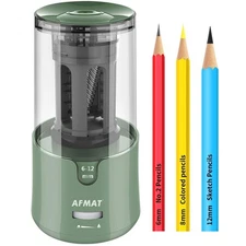 PS94 Electric Pencil Sharpener, Auto Stop, Super Sharp  Fast, Electric Pencil...