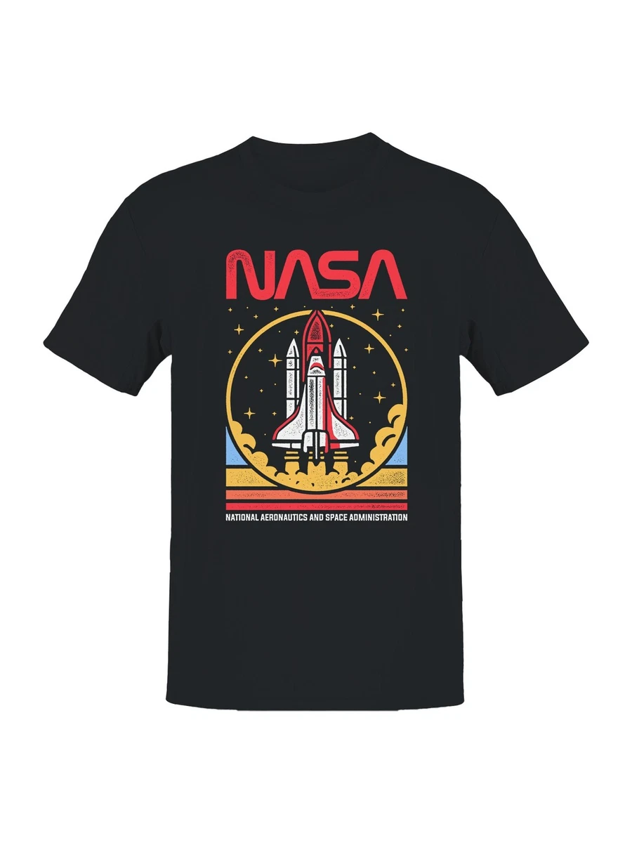 T-shirt Vintage Oneita Blackbird - Motif Navette Spatiale 1989 - Taille L - Neuf Sans étiquette
