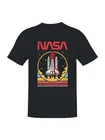 Officially Licensed NASA Space Shuttle Launch Graphic Men's T-shirt
