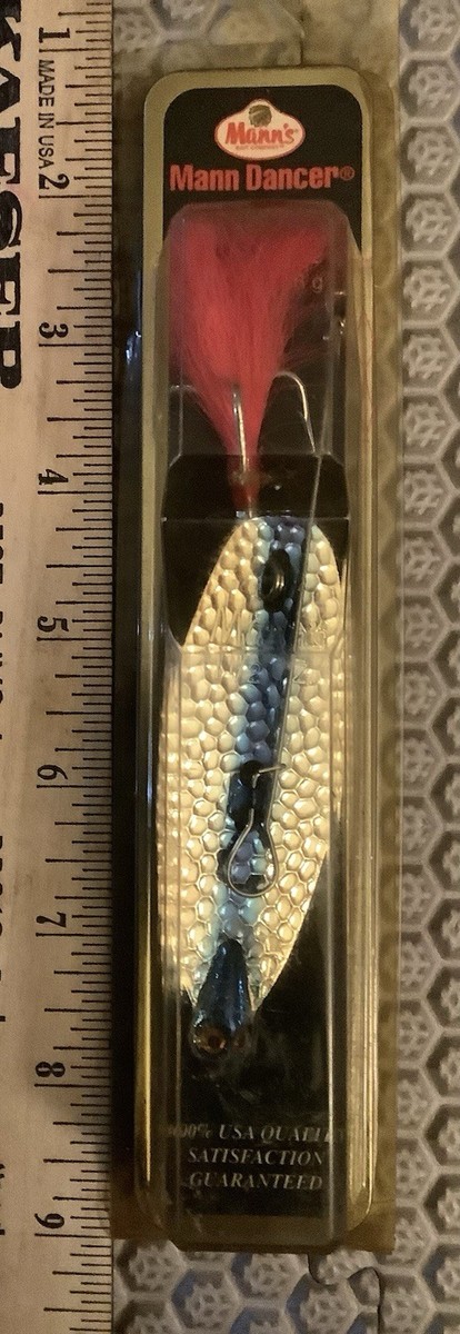 Mann Dancer① Mann's Mann Dancer Fishing Lure 1.5, 1 1/2 Oz,New, Blue Chrome | eBay