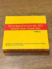 Kodak Kodachrome 40 Super 8 Sound Film KMA594 Type A NEW Sealed Expired 1983