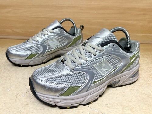 Ladies New Balance 530 Trainers Steel Grey & Green UK Size 6.5 - Women’s shoes - Picture 10 of 14