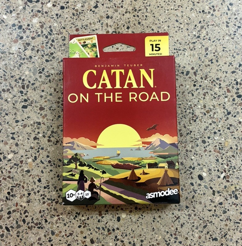 CATAN ON THE ROAD Card Game * NEW * Asmodee * FREE Shipping