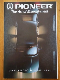 Pioneer Car Audio Guide 1991 Katalog/Prospekt