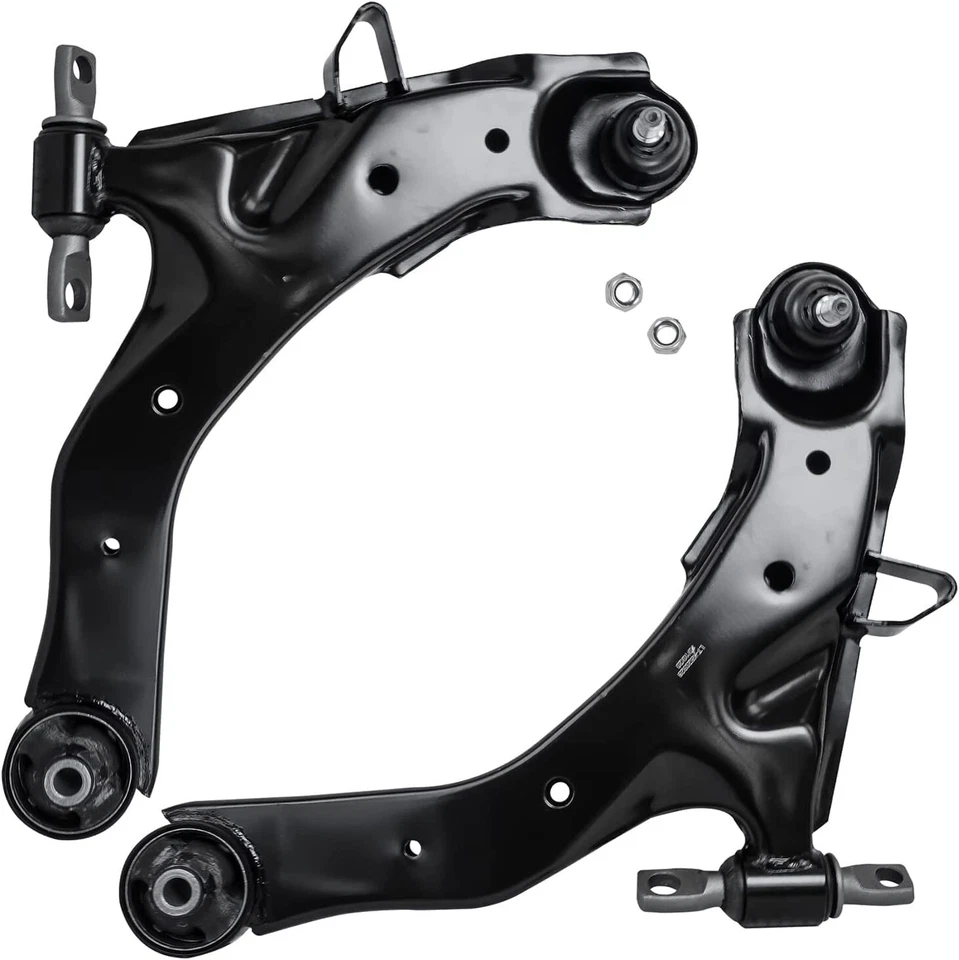10pc Front Lower Control Arms + Tierods Sway Bars for 2001-2006 Hyundai Elantra - Image 3 of 4