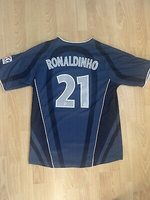 NIKE PARIS SAINT-GERMAIN 2001 2002 THIRD SHIRT PSG FOOTBALL NIKE PARIS SAINT-GERMAIN 2001 2002 THIRD SHIRT PSG FOOTBALL