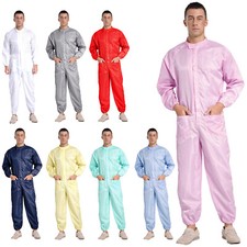 Mens Jumpsuit Boilersuit Bodysuit Playsuit Romper Workshop Dustproof Overalls