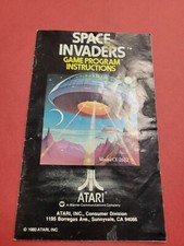 Space Invaders Atari 2600 Manual Only