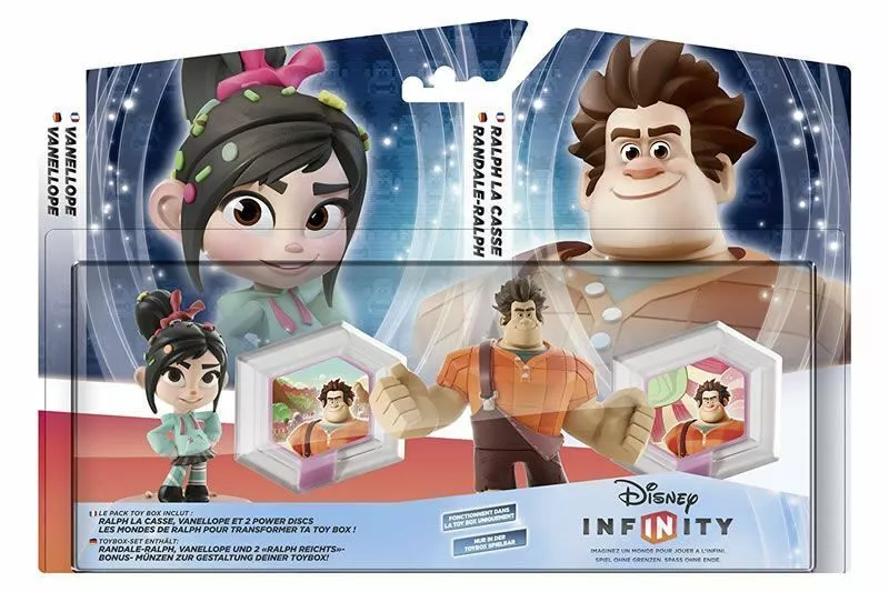 Disney Infinity Wreck It Ralph Toy Box Set Xbox 360 PS3 Nintendo