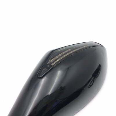 HongK LED Gloss Black W/ Smoke Lens Mirror For Ninja500/ZX7R/ZX6R
