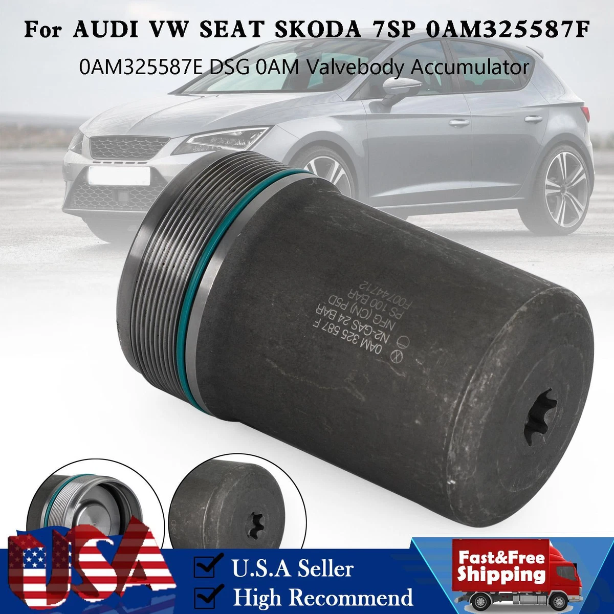 0AM325587E DSG 0AM Valvebody Accumulator For AUDI VW SEAT SKODA 