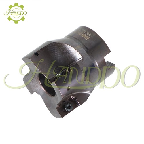 Eje de fresado de vástago R8 FMB22 y fresado de extremo CNC 400R 50 MM + 4 piezas insertos APMT1604 - Imagen 19 de 20