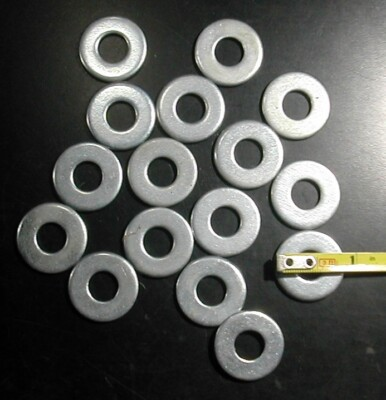 #ad #ad 5 16quot; USS Flat Washer Zinc Plated 7 8quot; OD $11.90