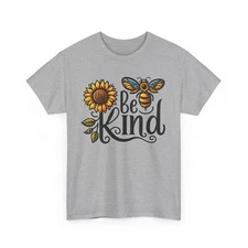Bee Shirt | Save the Bees Shirt | Funny Honeybee Tee | Sunflower Bee Kind Shirt