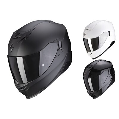 Scorpion motorcycle helmet EXO-520 EVO air solid integral helmet incl. pinlock disc