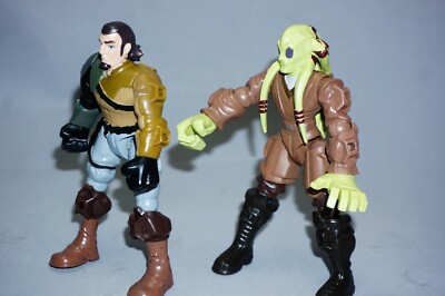 Star Wars Hero Mashers Kanan Jarrus und Kit Fisto 6 Zoll Actionfiguren
