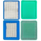 2X 491588S & 493537S Air Filter For Briggs & Stratton 5043K & 5064K