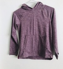 All in Motion Girls Activewear Pullover Hoodie Raspberry Purple Size XS 4/5 NWT 