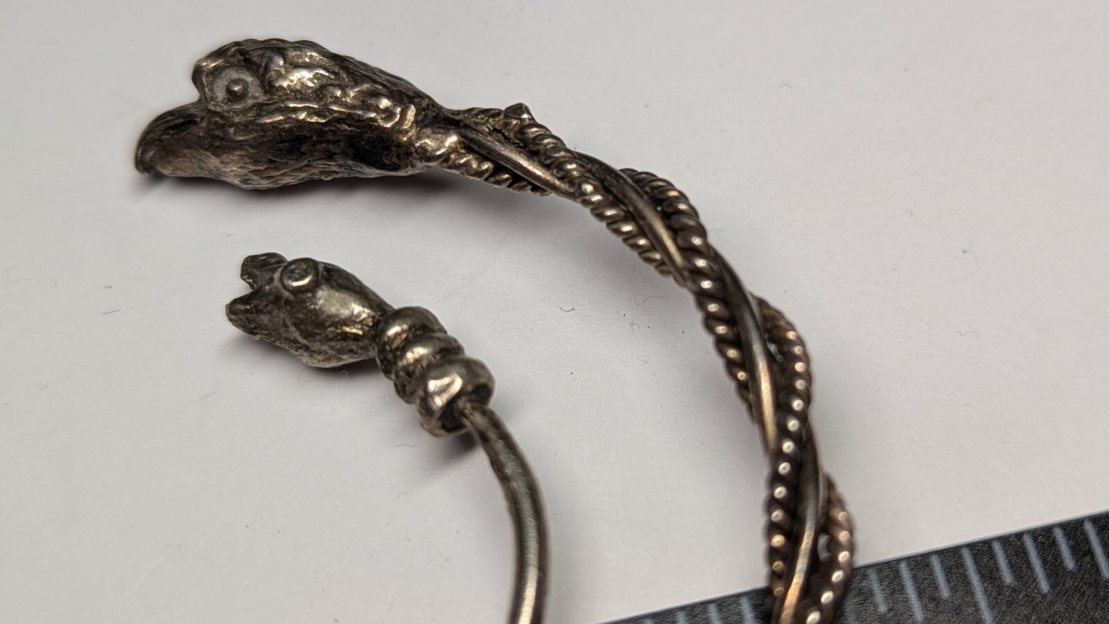 VINTAGE EAGLE BANGLE BRACELETS - image 18