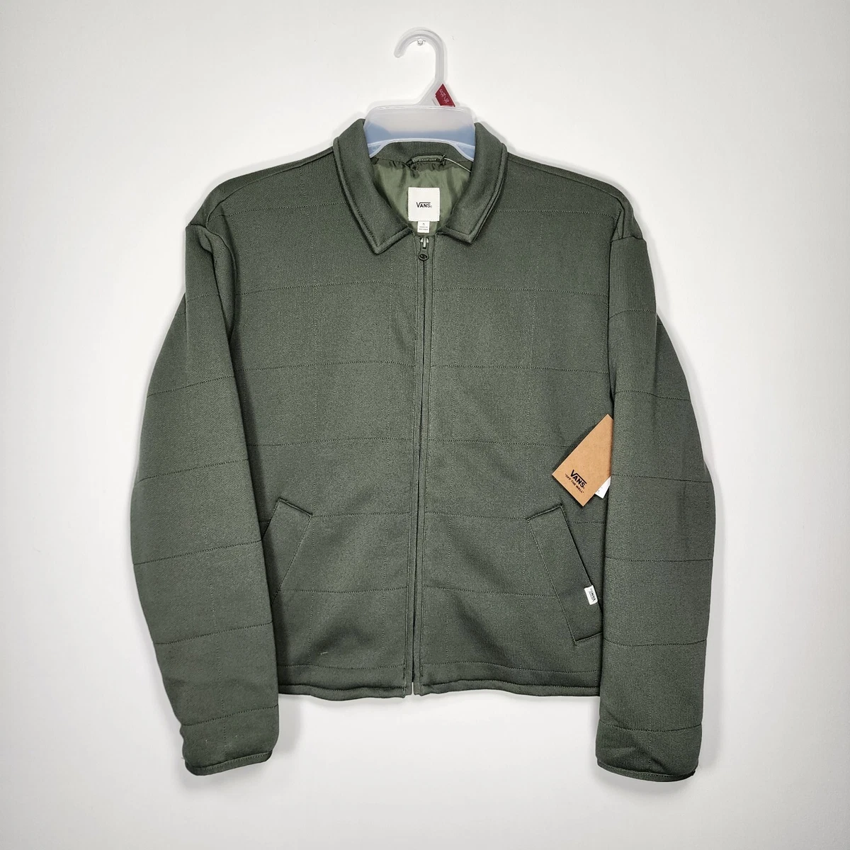 New Vans Quilted Thyme Boxy West Warm Outdoors Jacket Women s