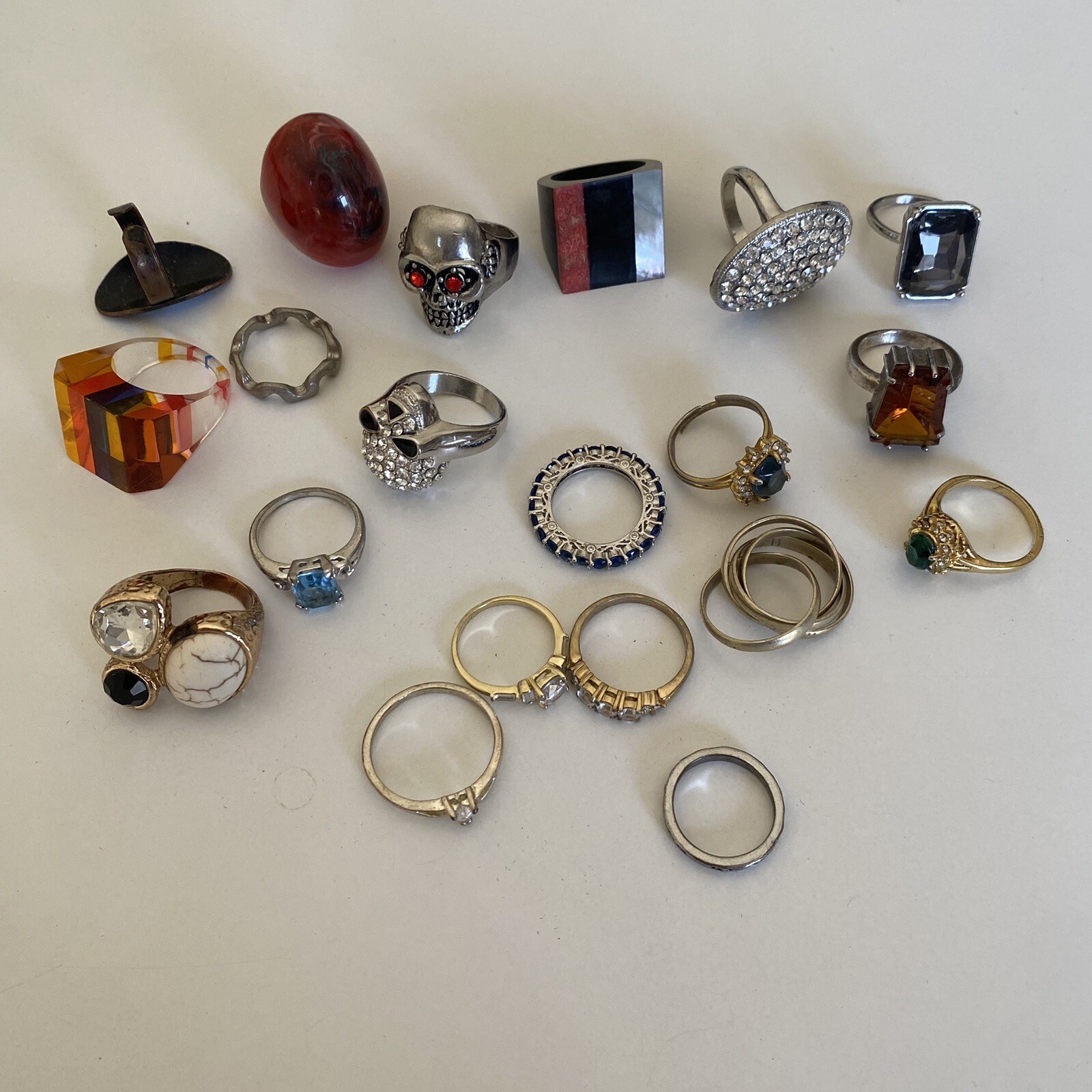 Bulk Lot Costume Jewellery Fashion Rings eBay