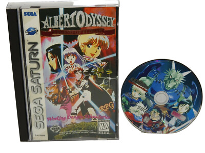 Albert Odyssey: Legend Of Eldean – Sega Saturn – NTSC USA – SEGA