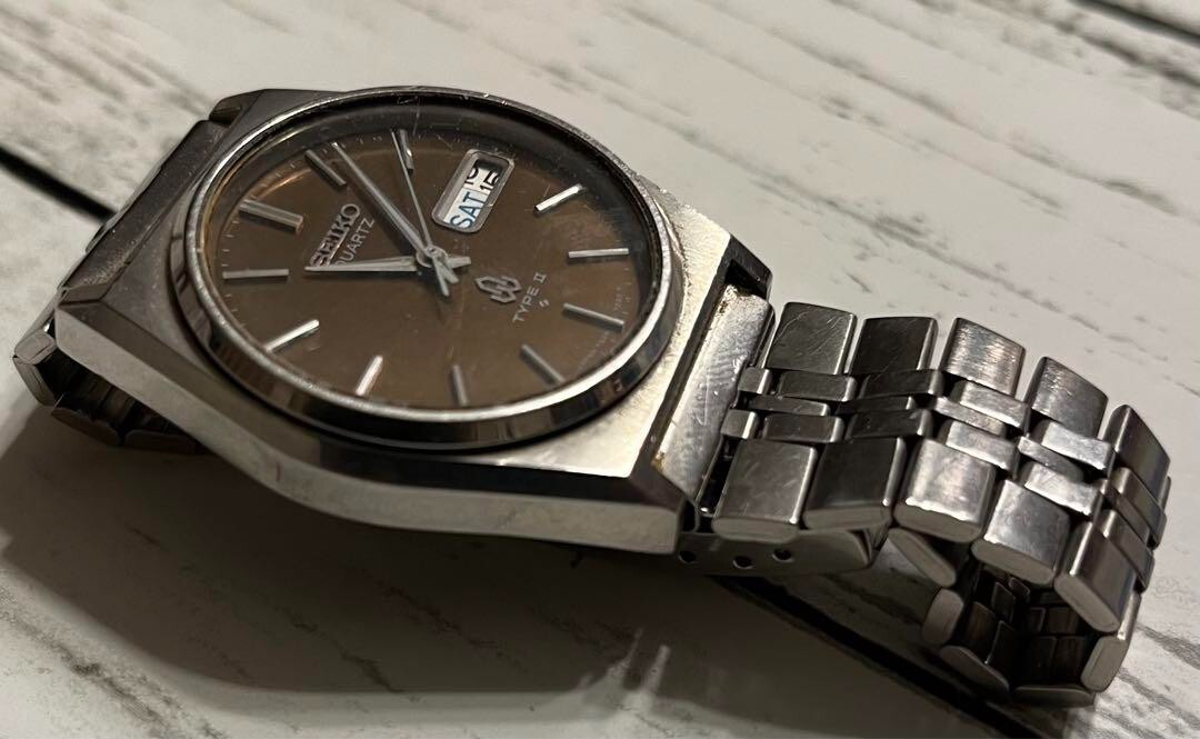 SEIKO TYPE2 QUARTZ 7546-7020 Men's Watch | eBay