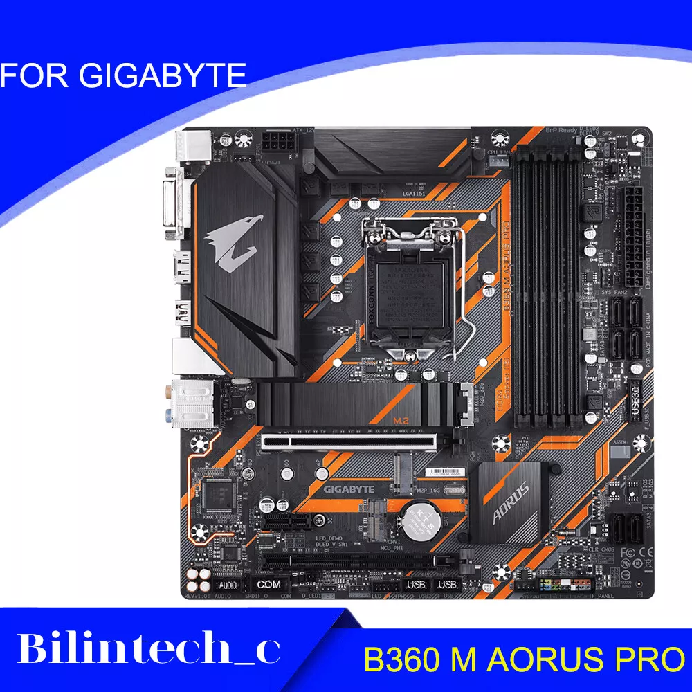FOR GIGABYTE B360 M AORUS PRO B365 64GB LGA1151 Motherbroad Test
