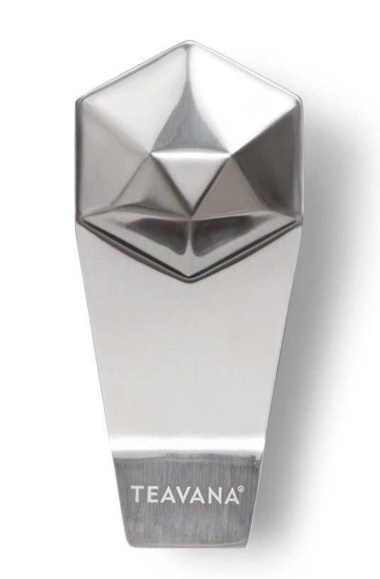 NEW Teavana Perfectea Geo Stainless Steel Tea Spoon Scoop Hexagon