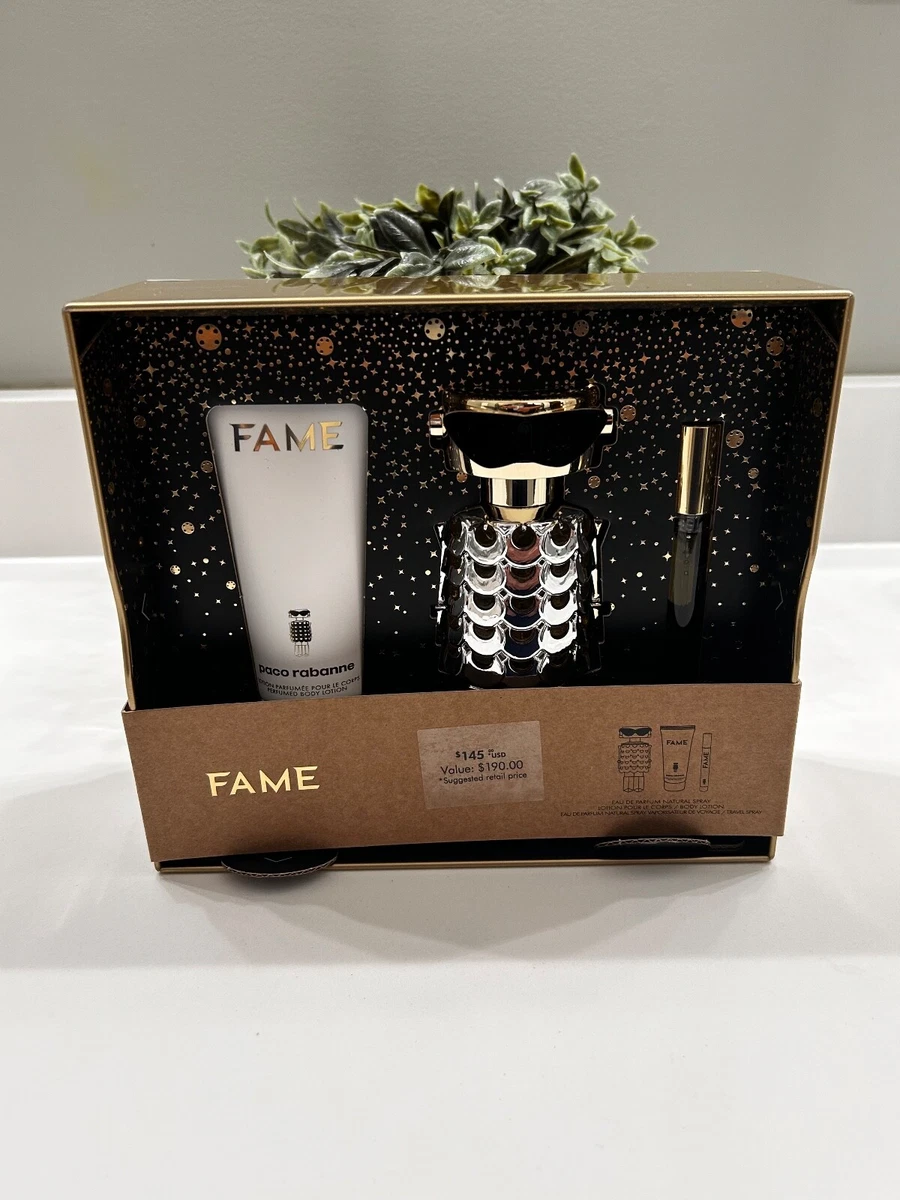 RABANNE 3 Pc. Fame Eau de Parfum Gift Set Authentic