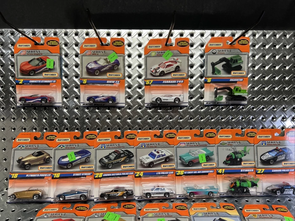 MATCHBOX 1998 Series 1-10 Partial Lot of 23 Cars / NEW / MINT - Image 2 of 4