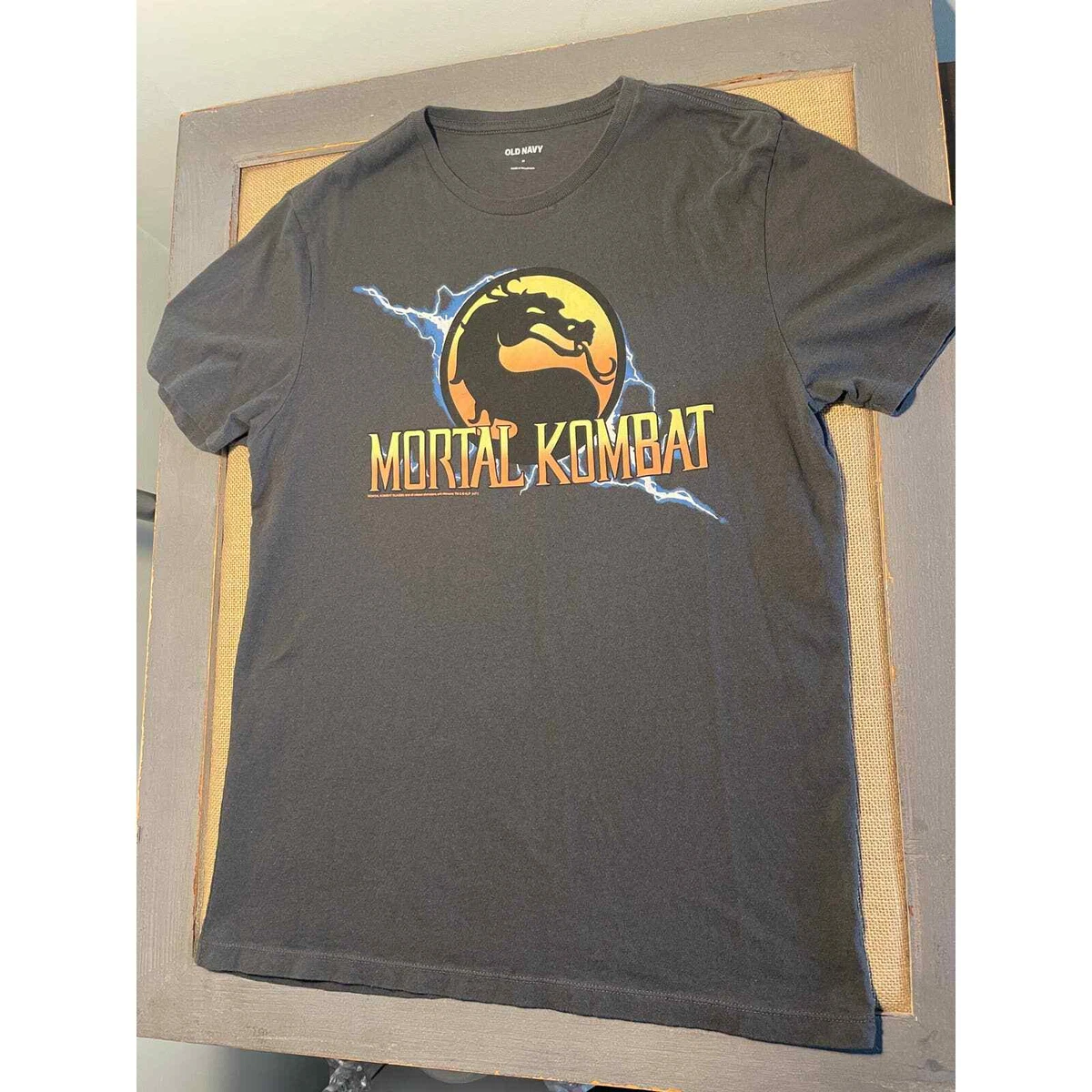 Old navy mortal kombat shirt Clearance