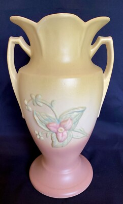 RARE FIND! Hull Art Pottery Vase W-18-12 Wildflower Pattern