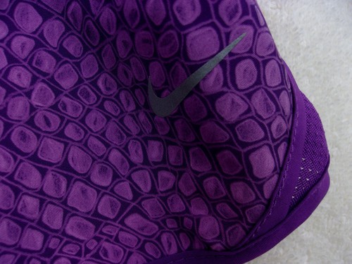 NWT Nike dri fit running shorts, Kid's XL, purple or green, loose fit, liner - Picture 8 of 10
