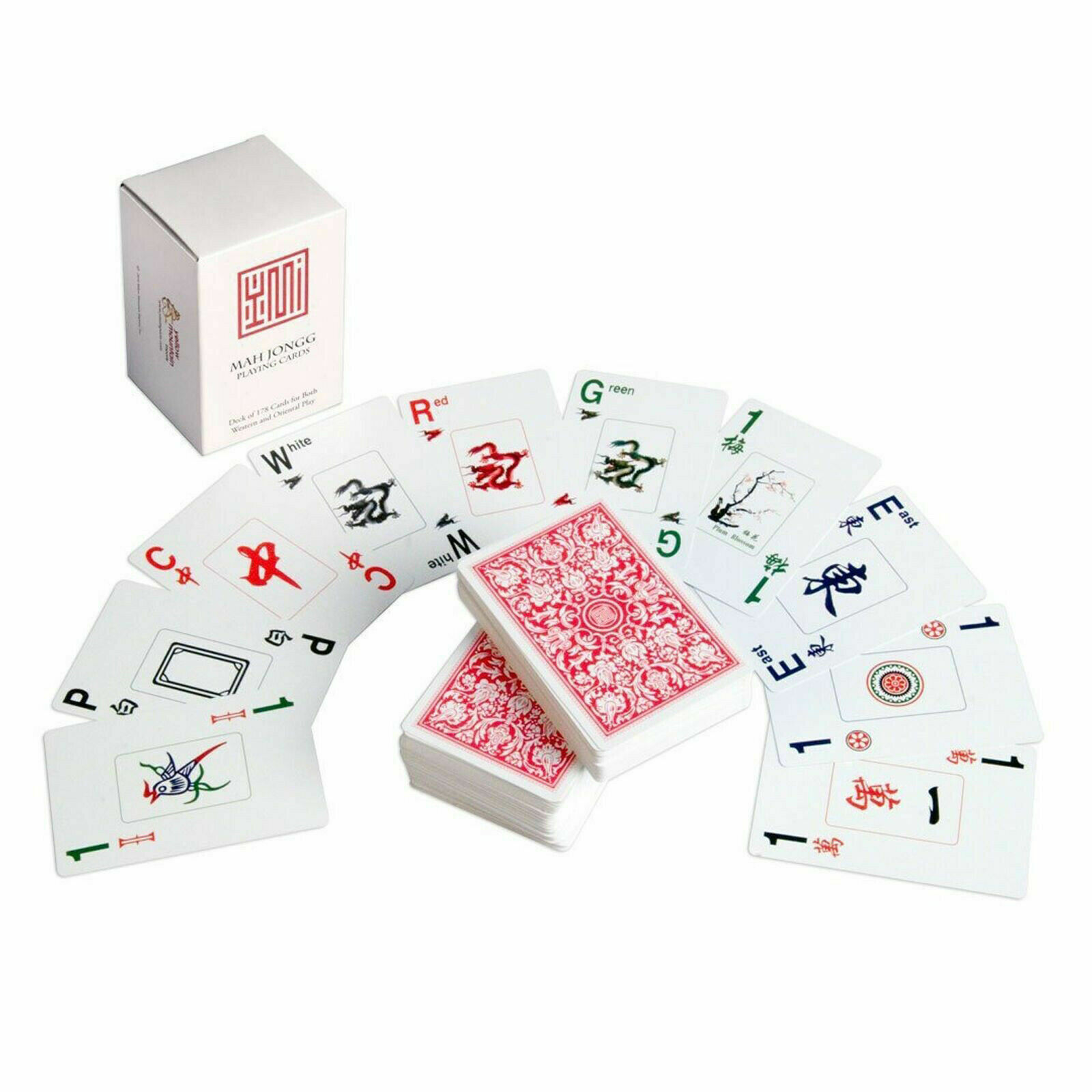 Playing Cards Mahjong 178 Cards Gifts Play