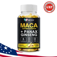 Maca Root Extract 120 Capsules 10000mg Peruvian Maca Extract Natural Supplement