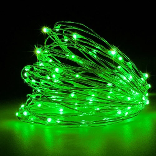 Catena Luminosa LED 50/100/200 Batteria Micro Filo Esterno Interno Illuminazione Xmas - Foto 32 di 88