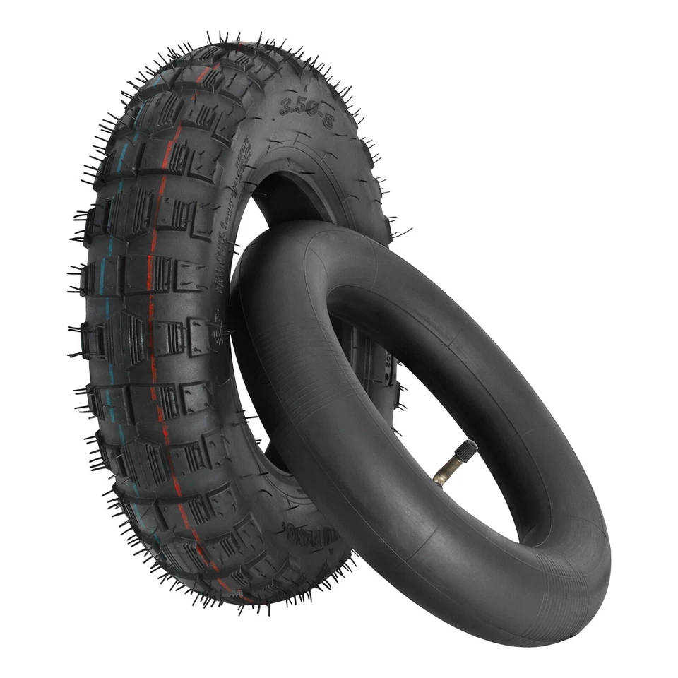 2 juegos de neumáticos y tubo interior 3,50-8 para -/ Z50R Z50A Z50 Kawasaki KV75 MT1 Monkey Foto 4 de 4