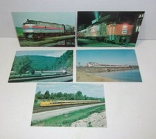 Vintage Train Railroad Postcard Lot of 5 Canadian National & Amtrak