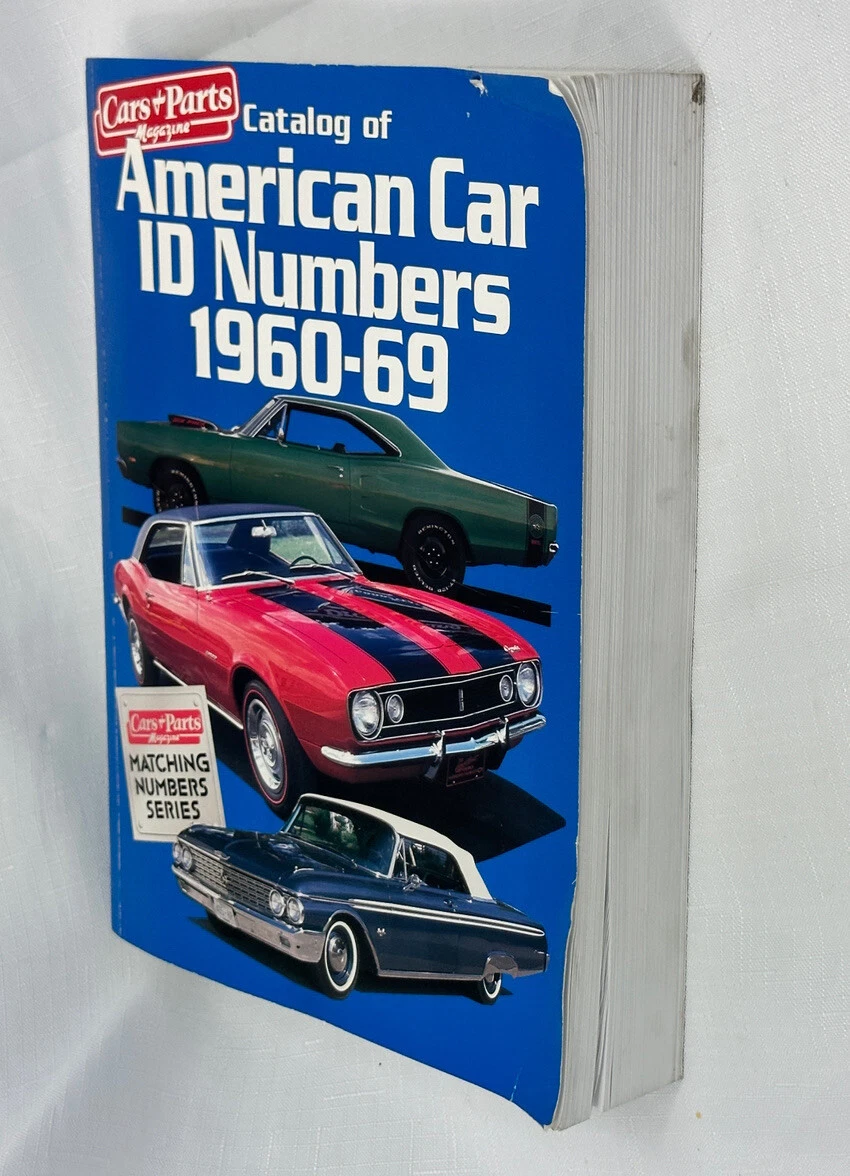Catalog of American Car ID Numbers 1960-69