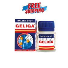 40 Pcs Balsem Otot Geliga Heat Neck Muscular Pain Relief Balm 40g