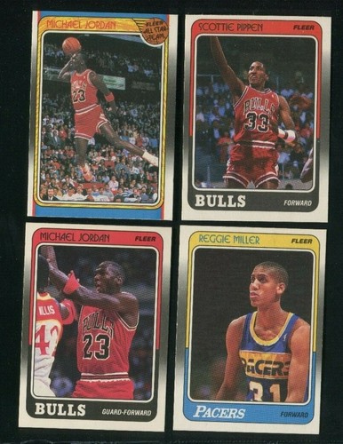 1988-89 Fleer Basketball Complete Set With Stickers Set NMMT Gradable - 第 1/10 張圖片