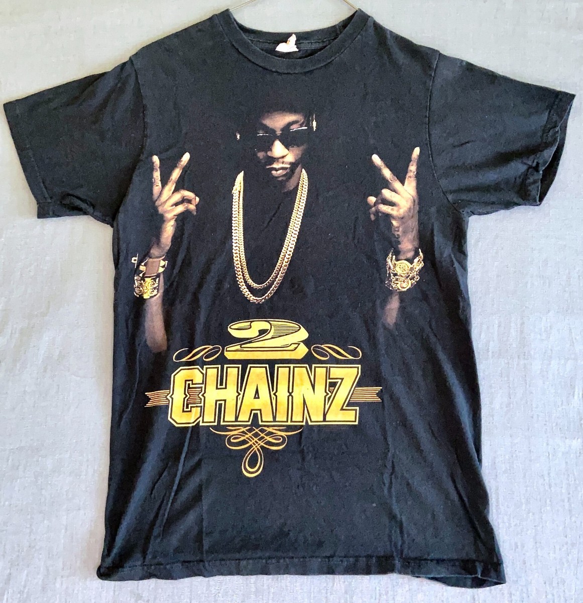 LANA ラッパー Tシャツ HIPHOP 2 Chainz T Shirt Rap T Shirt Hip Hop T Shirt Womens Medium