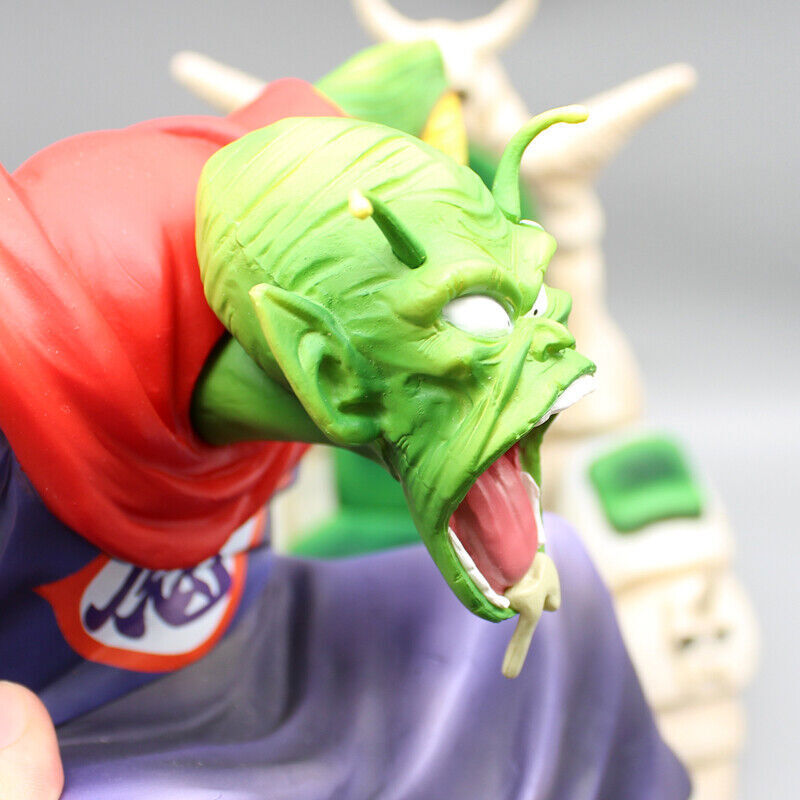Anime Dragon Ball Z Piccolo Daimo Spit Eggs Skull Throne PVC Figure NEW