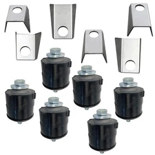 Frame to Body Mount Brackets and Body mounts For 1997-2006 Jeep Wrangler TJ